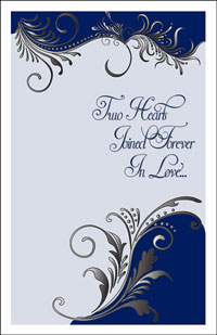 Wedding Program Cover Template 8C - Graphic 5